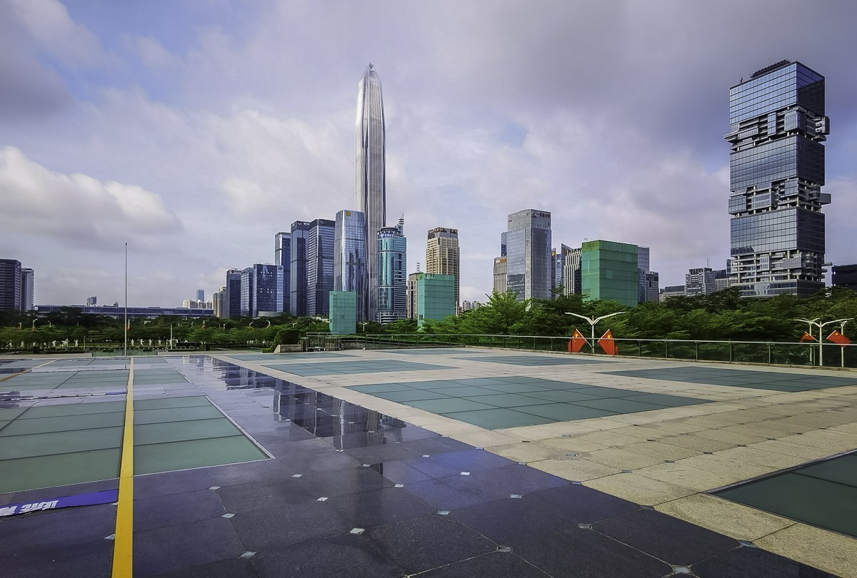 深圳市民中心广场掠影