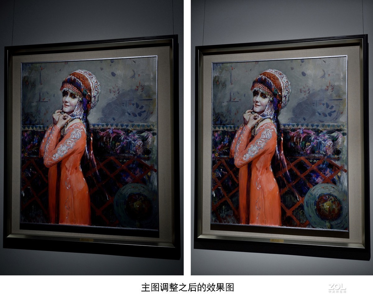 油画作品翻拍与后期处理（仅供参考）