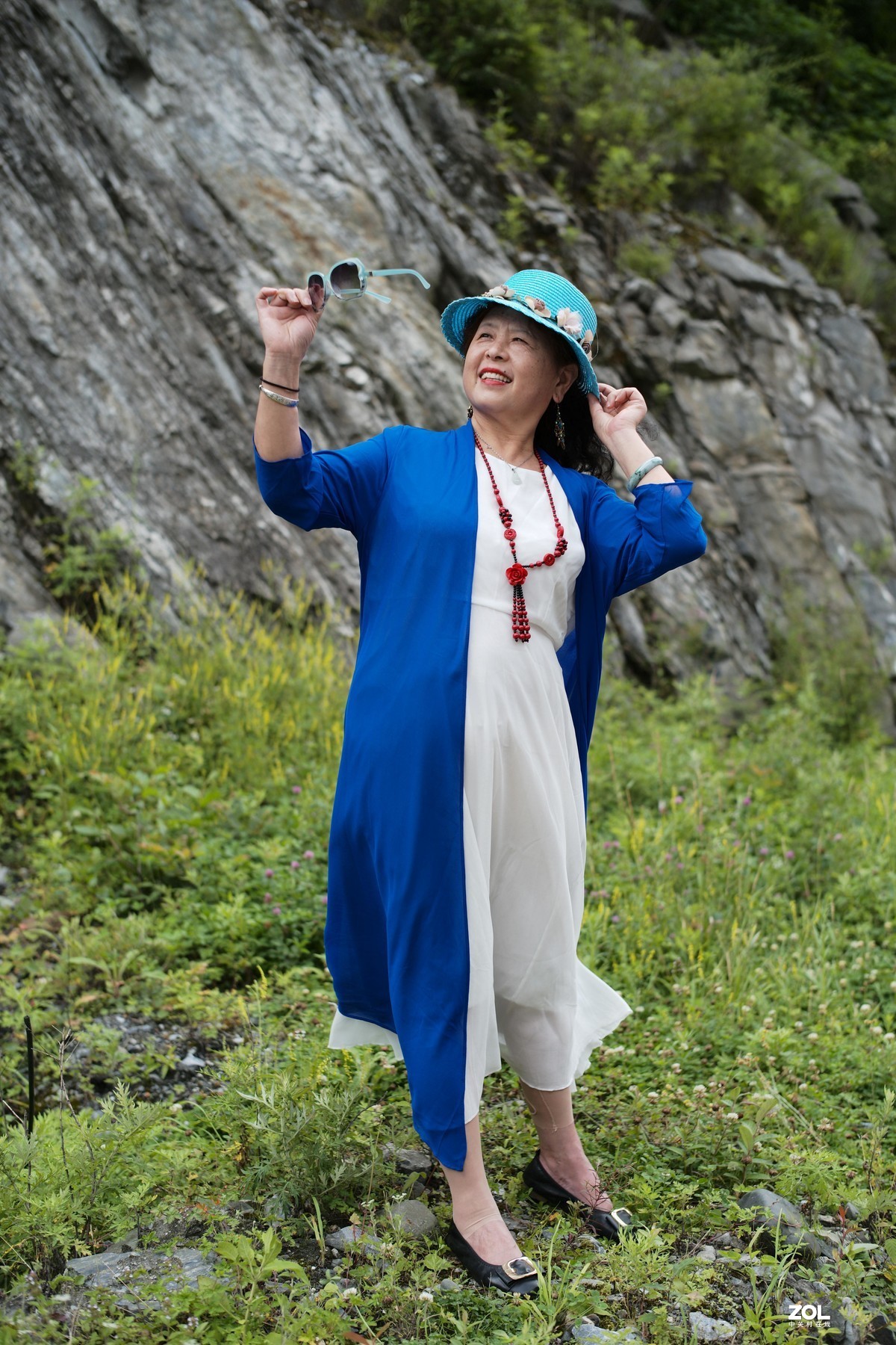 宝兴仁朵藏寨拍人像之二（原片直岀）