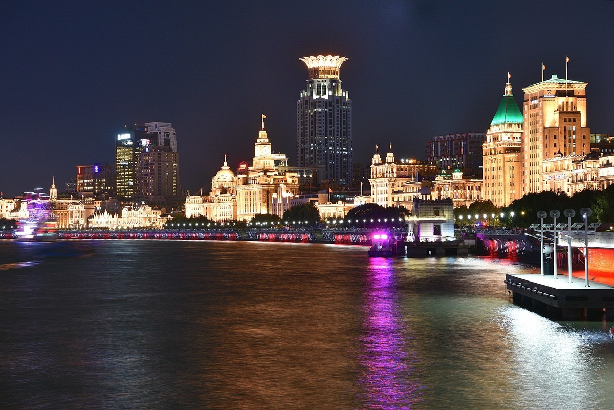 上海北外滩，滨江夜景靓（下）