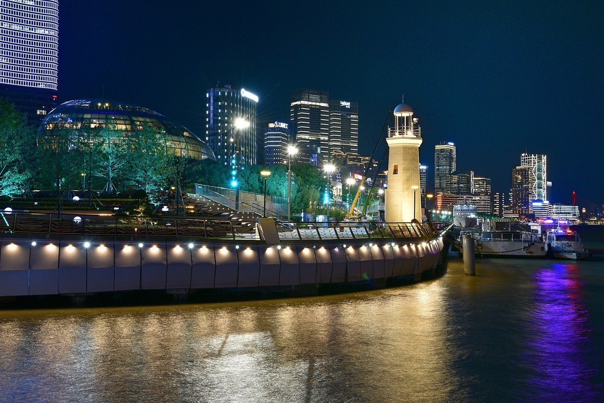 上海北外滩，滨江夜景靓（下）