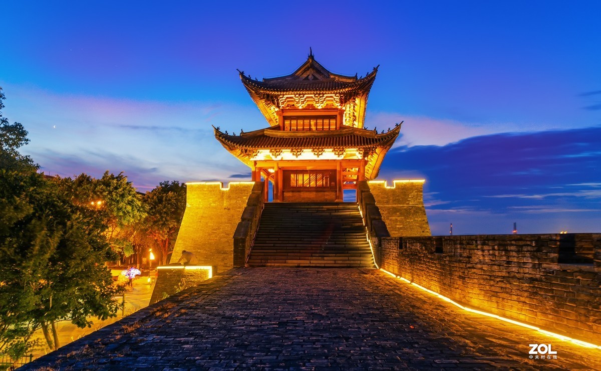 古城之夜-中关村在线摄影论坛