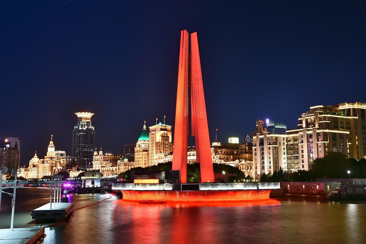 上海北外滩，滨江夜景靓（下）