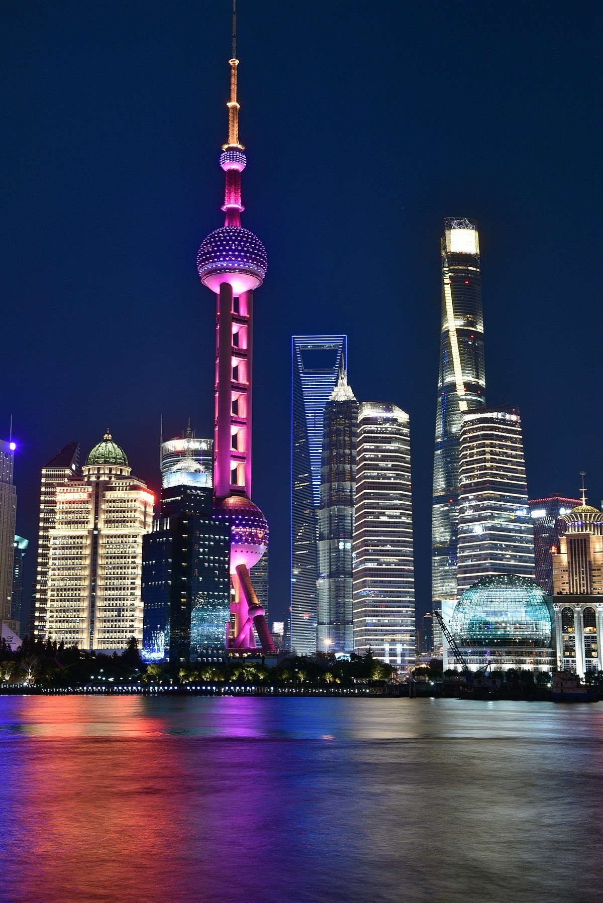 上海北外滩，滨江夜景靓（下）