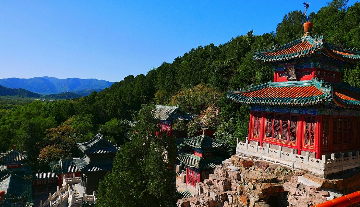 北京《颐和园》真大！大半天跑了不到一半景点区！跑不动了！哈哈！