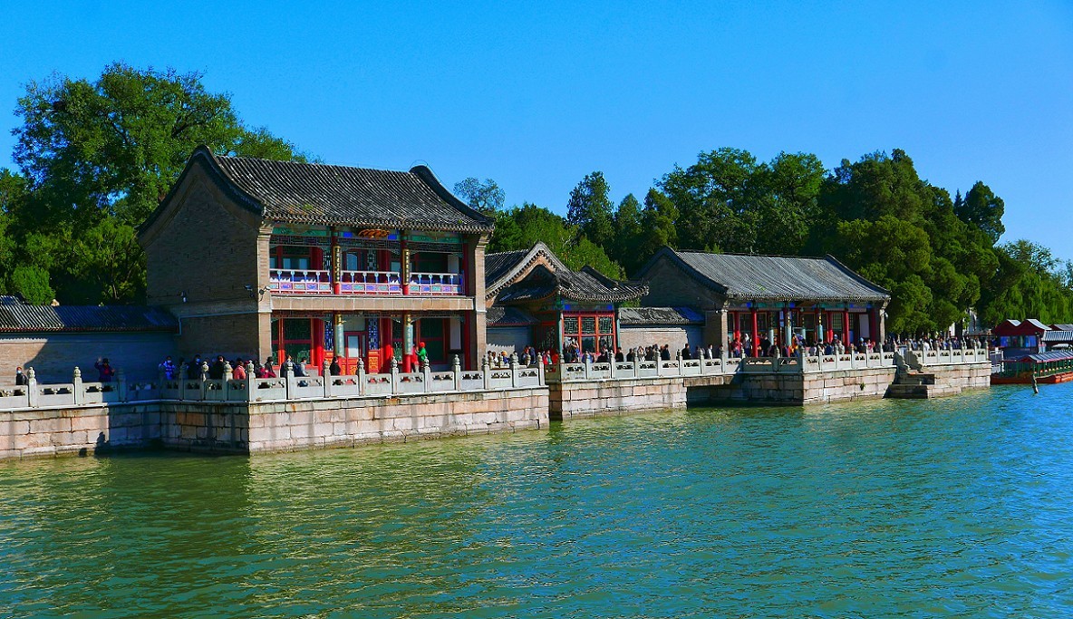 北京《颐和园》真大！大半天跑了不到一半景点区！跑不动了！哈哈！