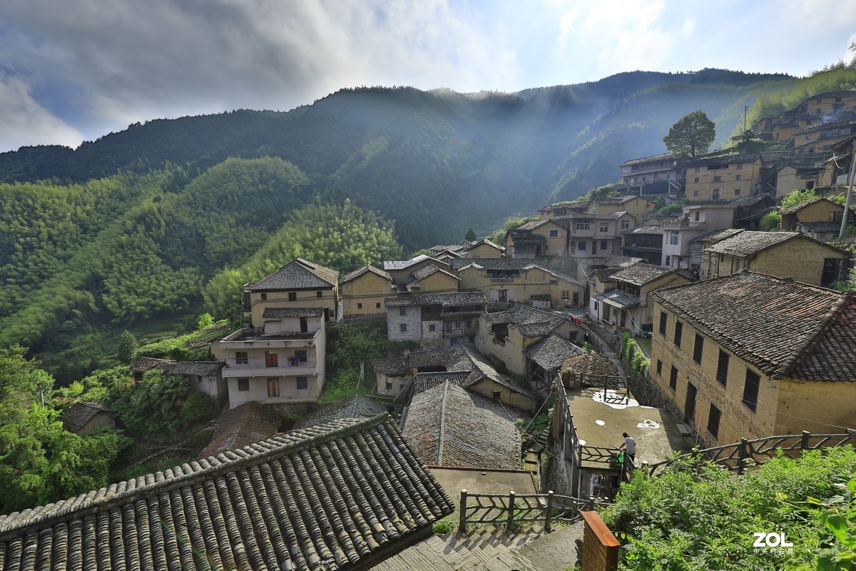 浙江丽水市松阳县古村落四都乡陈家铺村