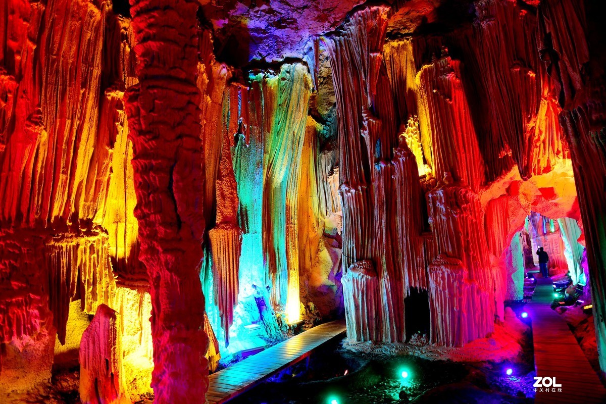 本溪关山湖溶洞随拍