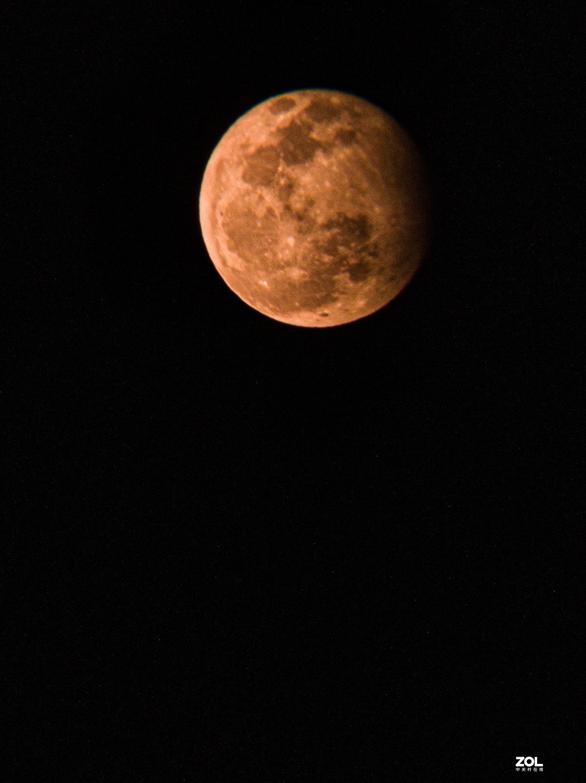 庚子年岁末的月亮---手机