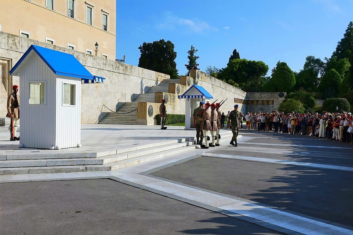 雅典xf广场换岗仪式 / 2019希腊