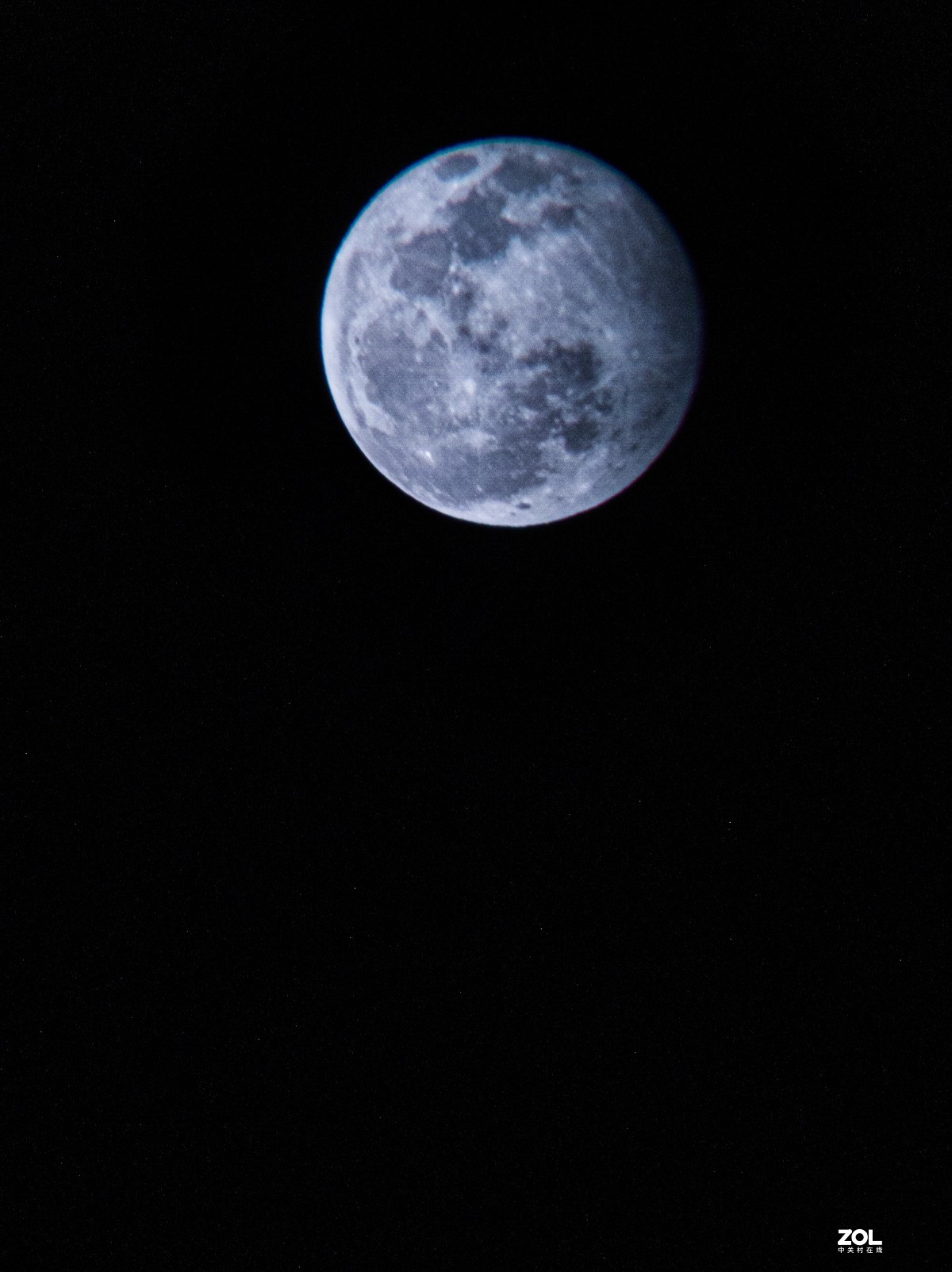 庚子年岁末的月亮---手机