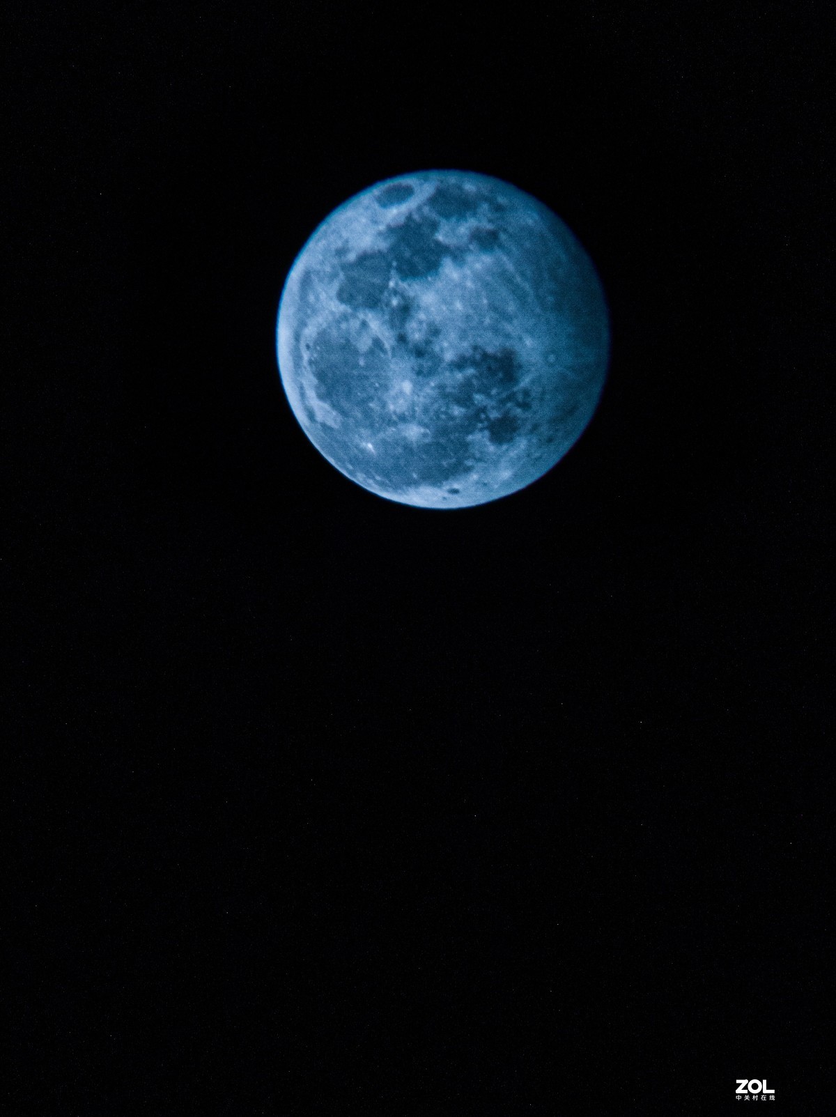 庚子年岁末的月亮---手机