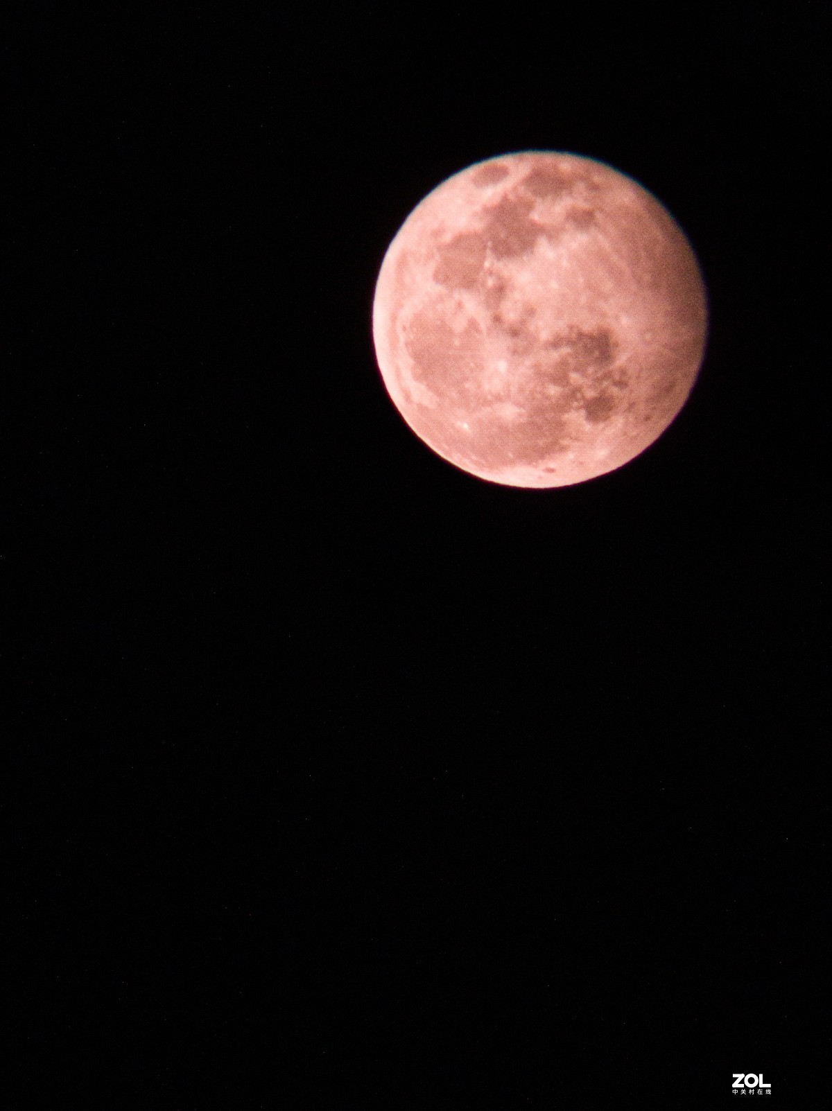 庚子年岁末的月亮---手机