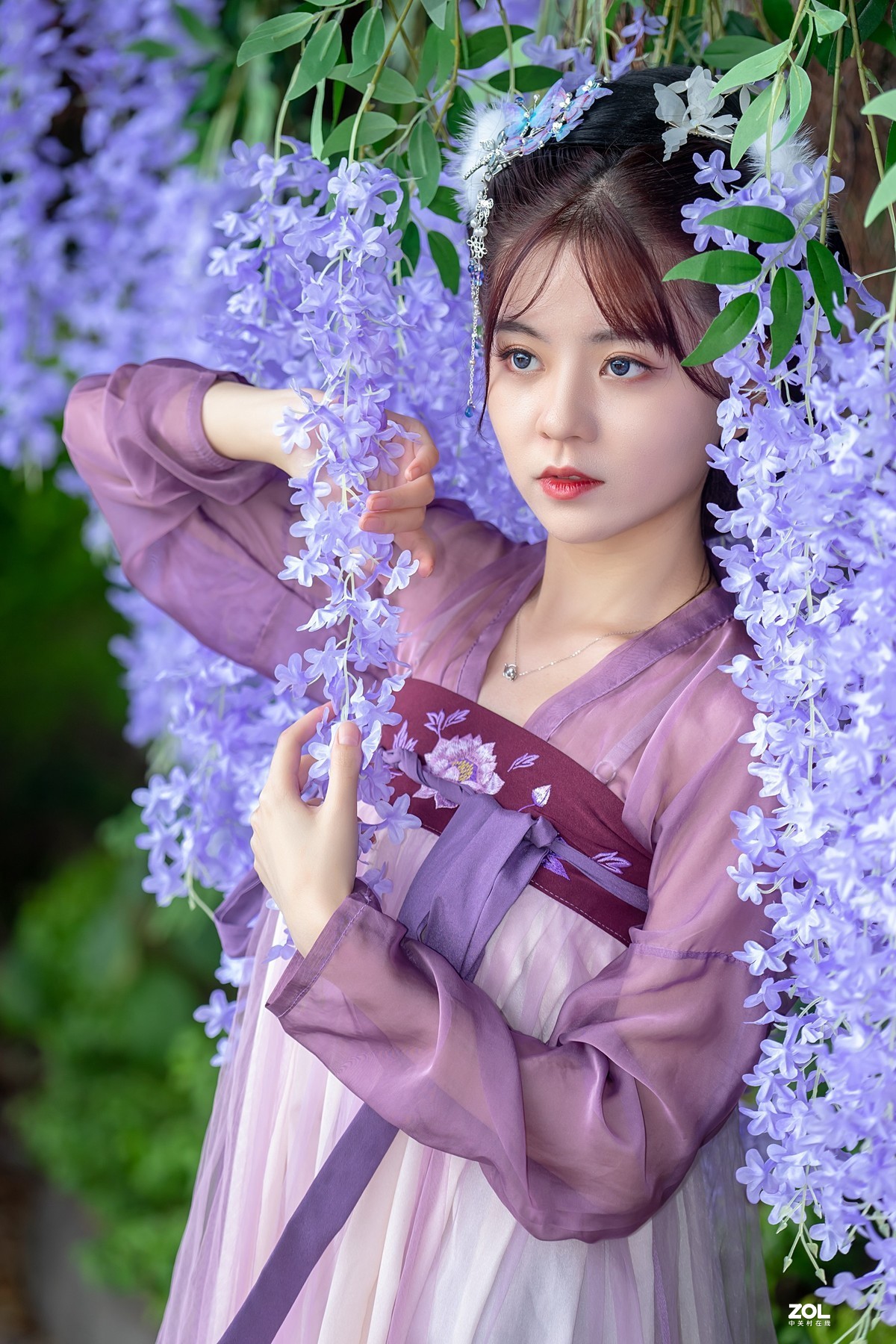 花丛古装美少女-中关村在线摄影论坛