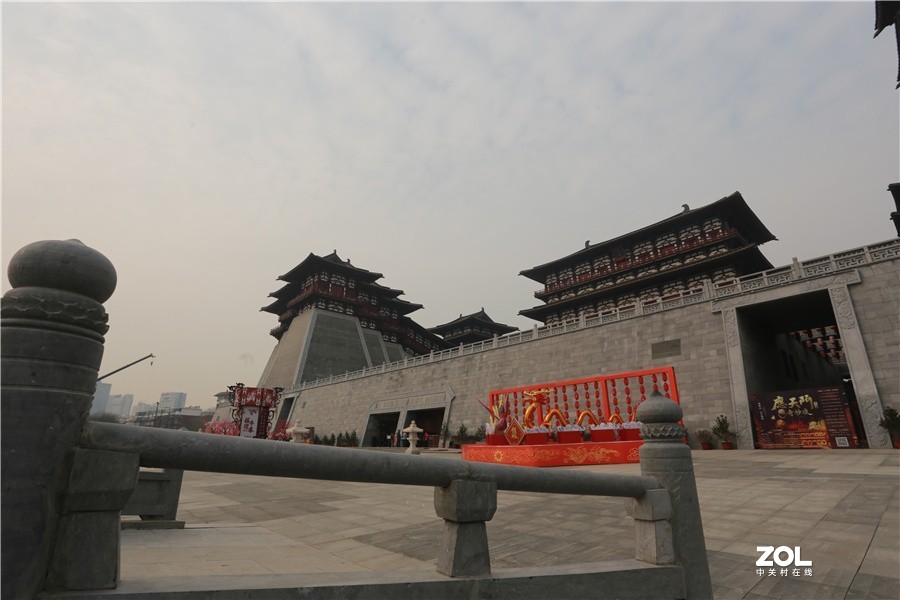 2021年大寒中的洛阳城