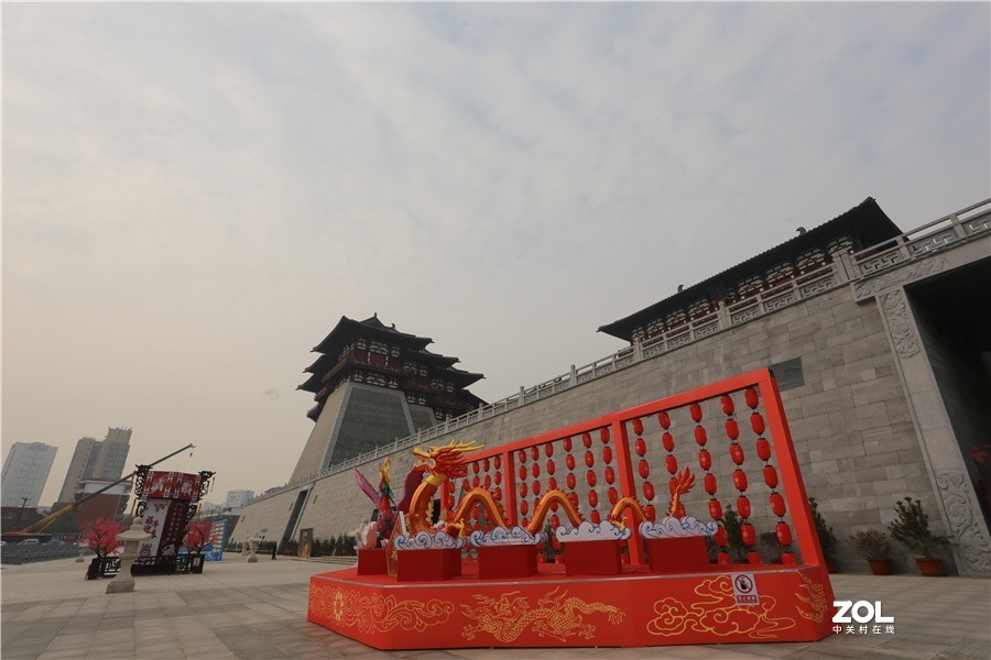 2021年大寒中的洛阳城