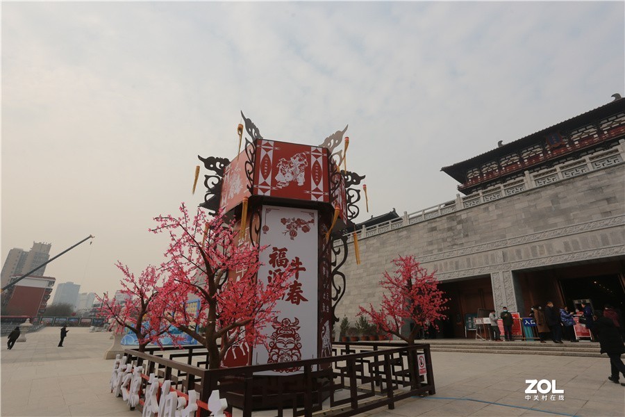 2021年大寒中的洛阳城