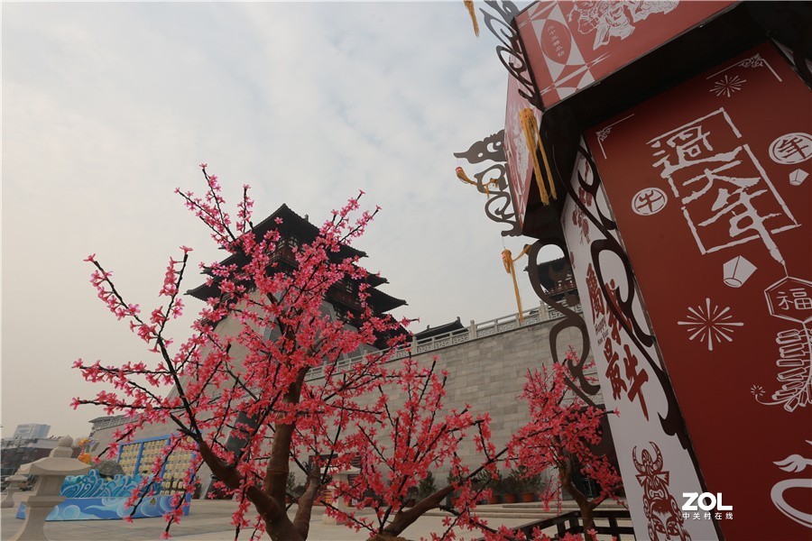 2021年大寒中的洛阳城