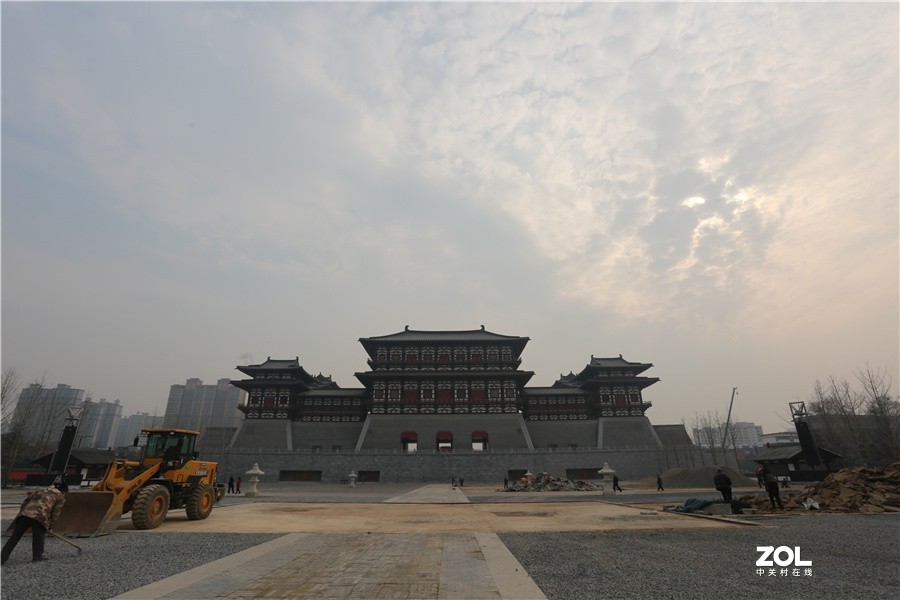 2021年大寒中的洛阳城