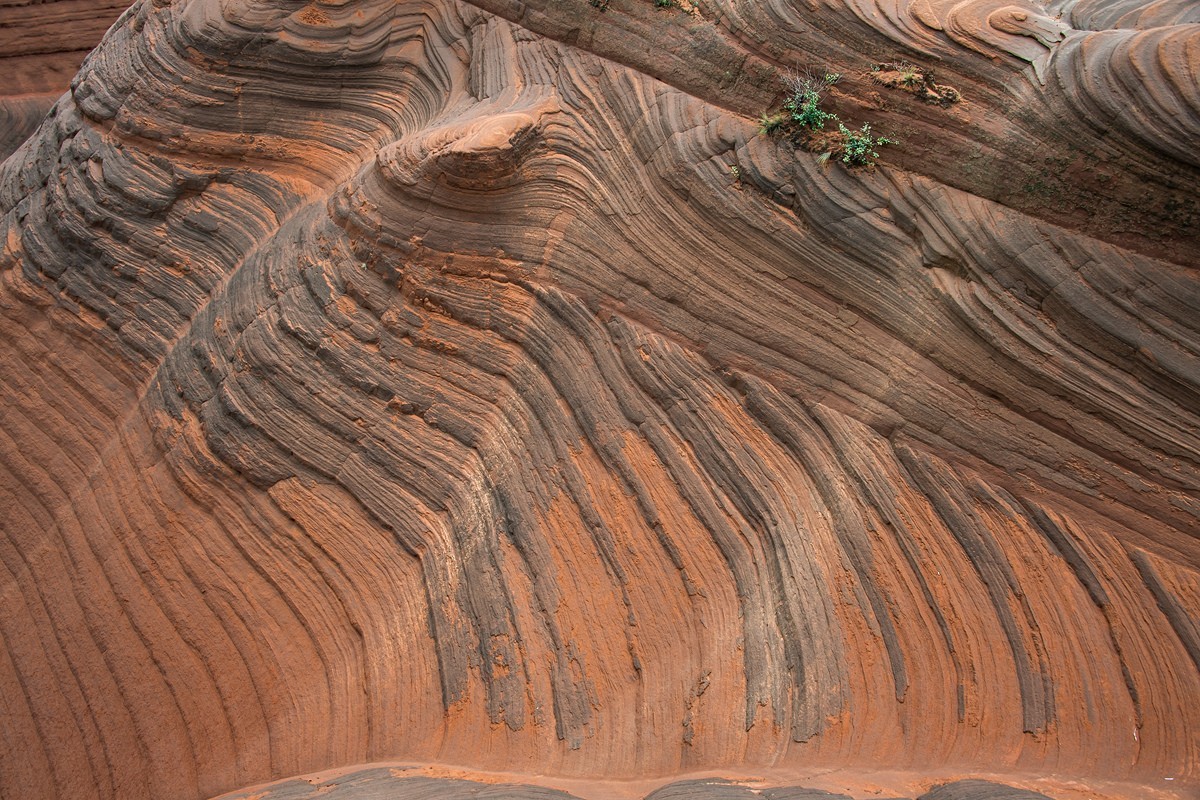 陕西榆林市靖边县波浪谷、水上丹霞、鳄鱼湾