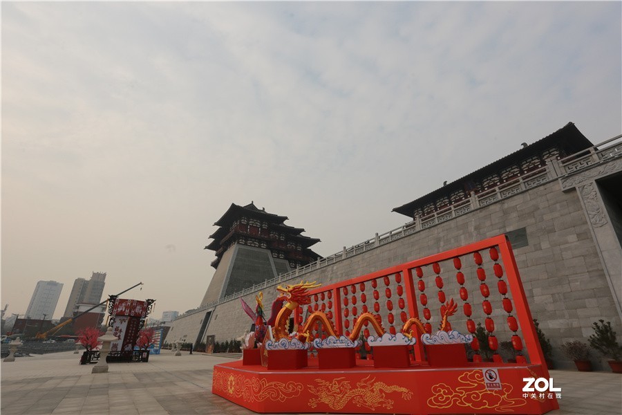 2021年大寒中的洛阳城