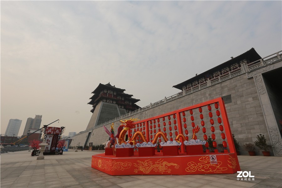 2021年大寒中的洛阳城