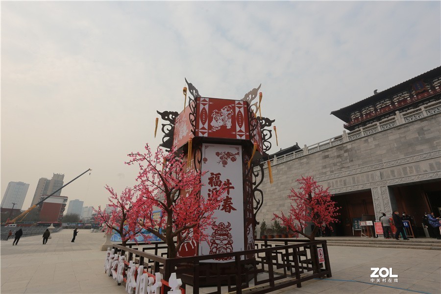 2021年大寒中的洛阳城