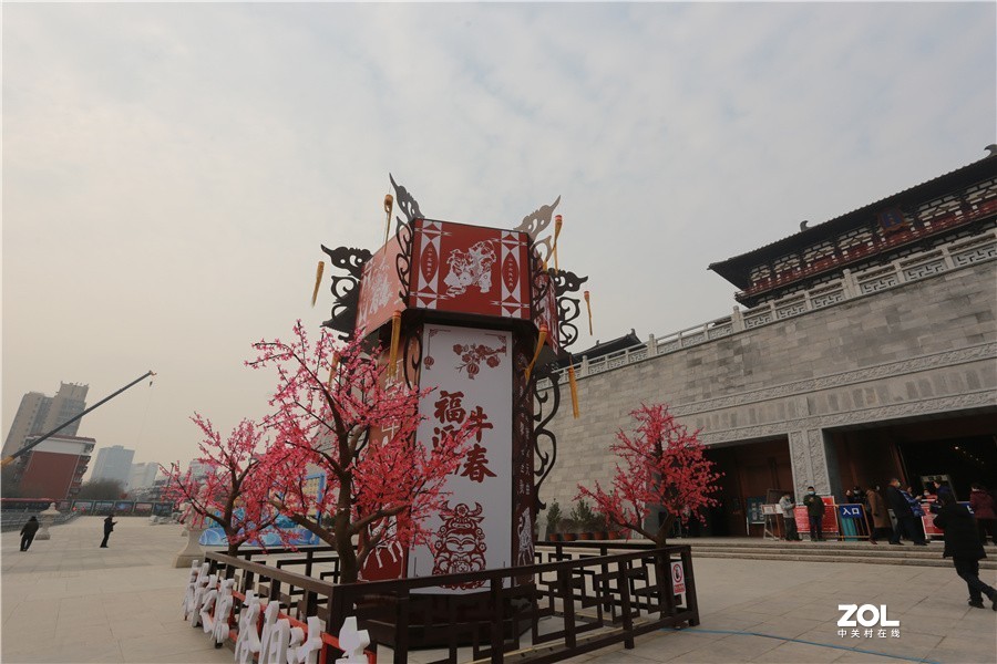 2021年大寒中的洛阳城