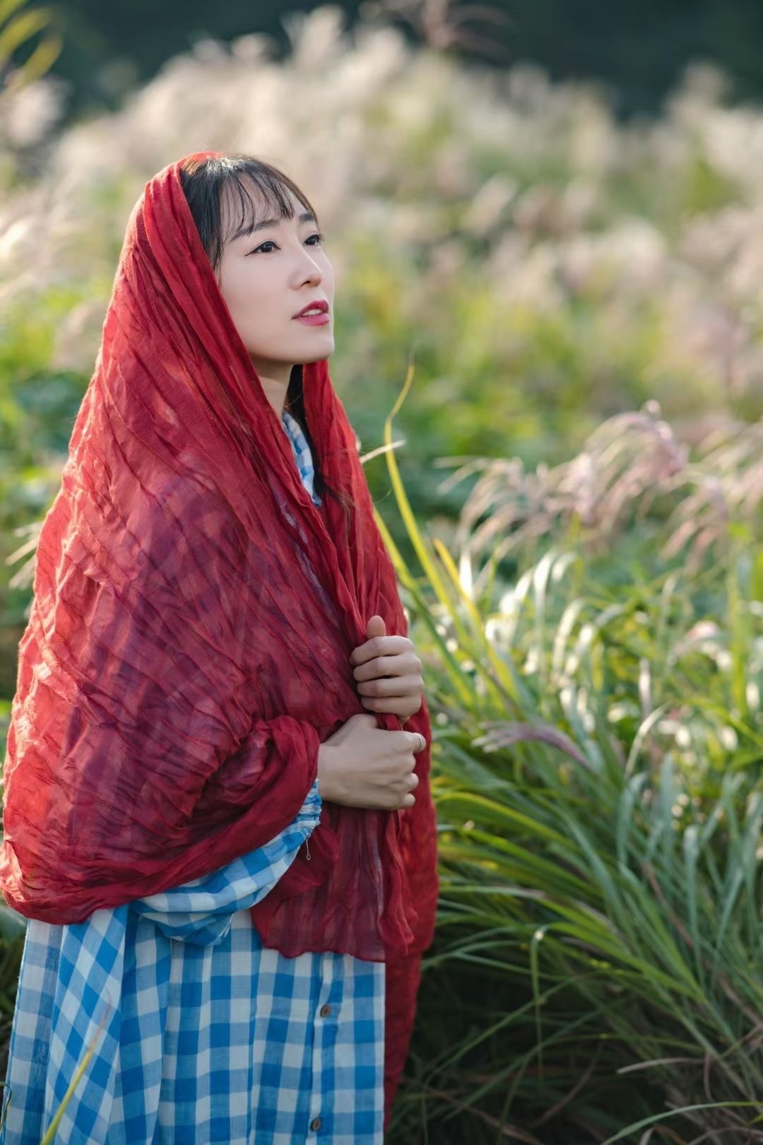 巴溪州芦苇人像-中关村在线摄影论坛