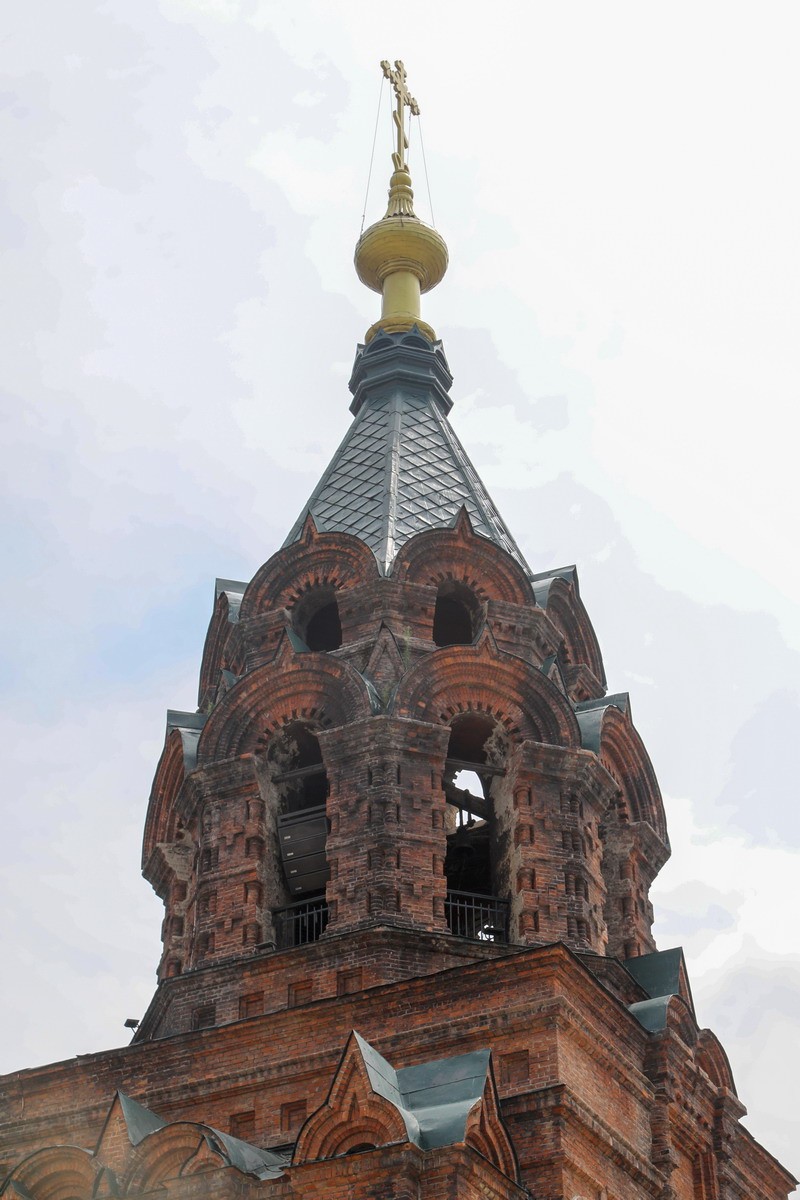 哈尔滨索菲亚教堂和几组雪雕作品复制件