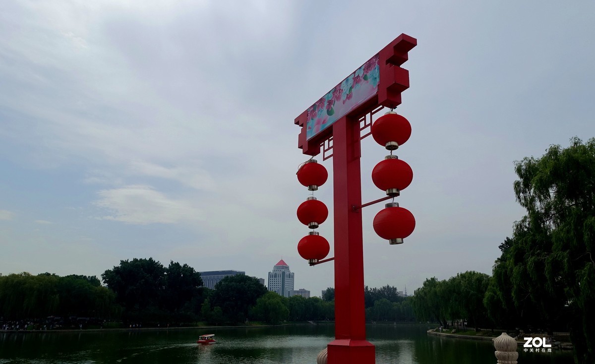 北京陶然亭公园绿色风景