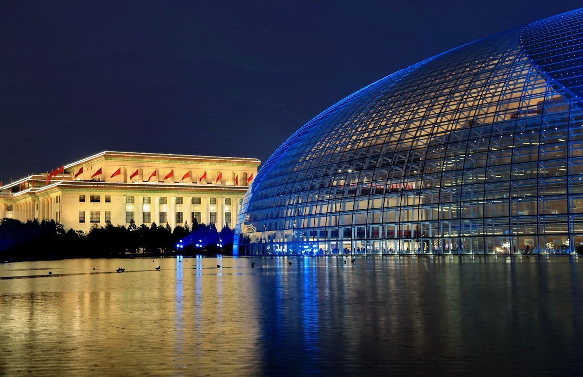 国家大剧院夜景