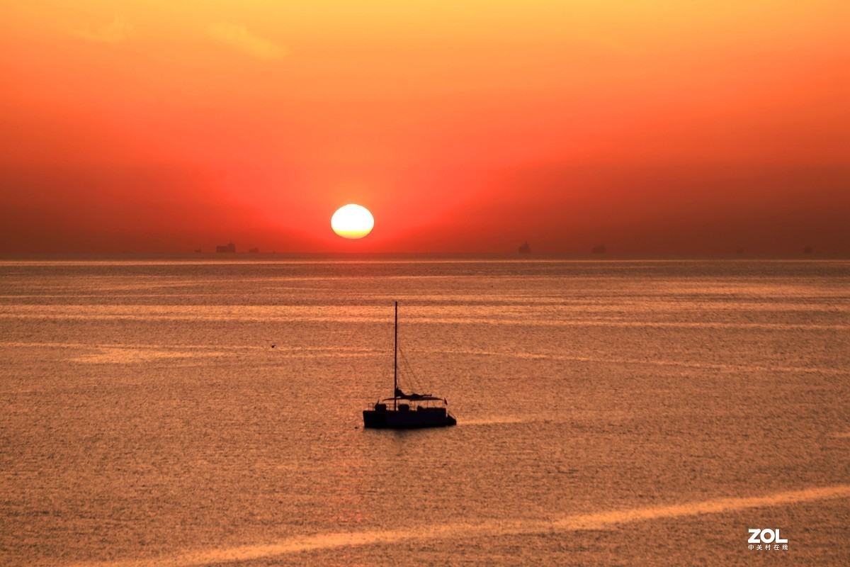 北戴河海上日出