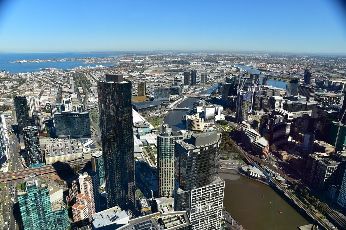 墨尔本尤里卡大厦俯瞰——澳洲印象