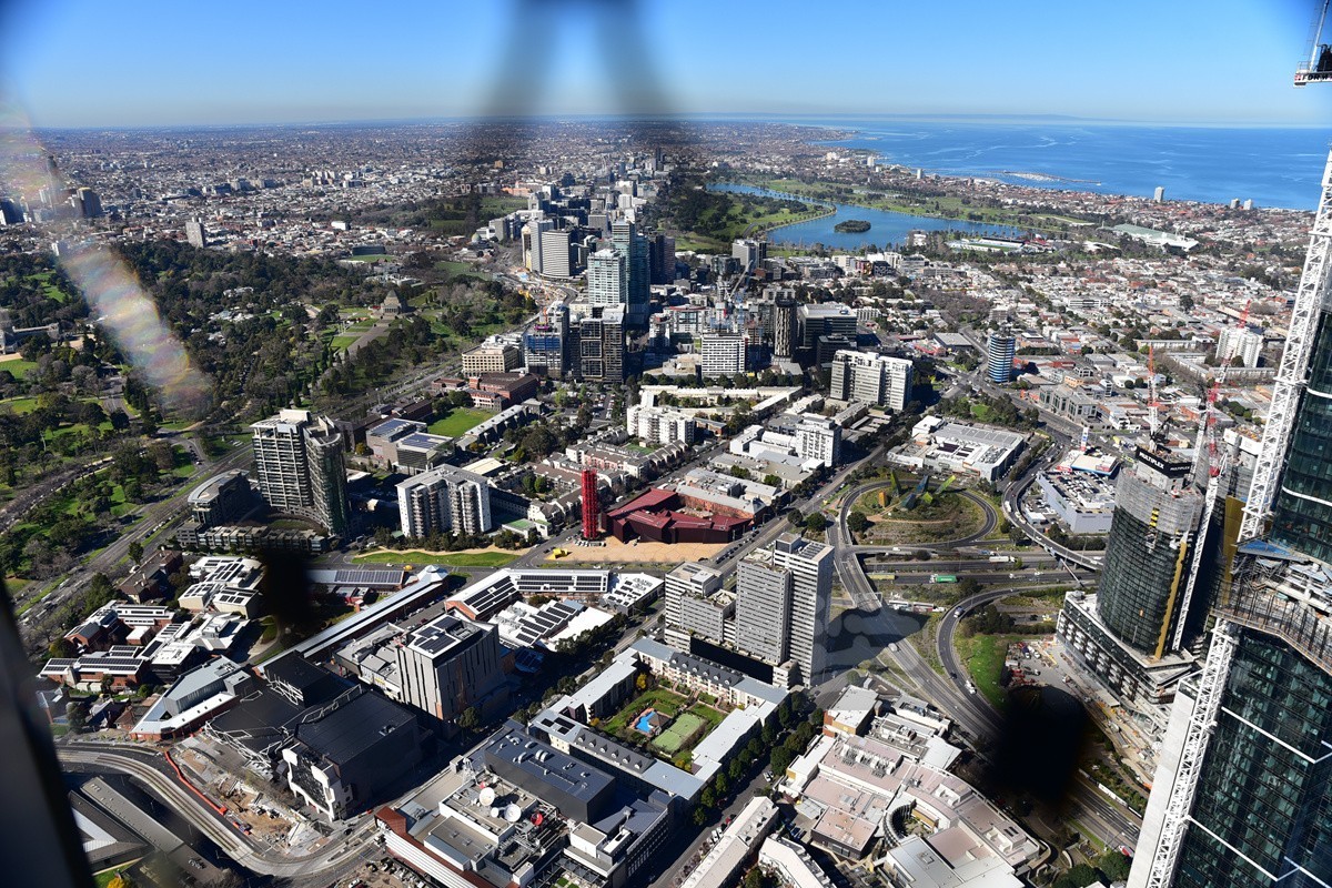 墨尔本尤里卡大厦俯瞰——澳洲印象