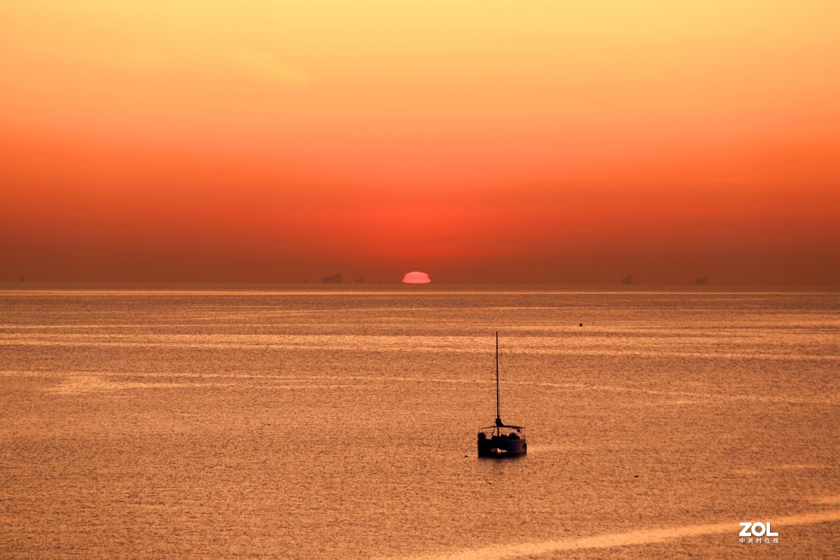 北戴河海上日出