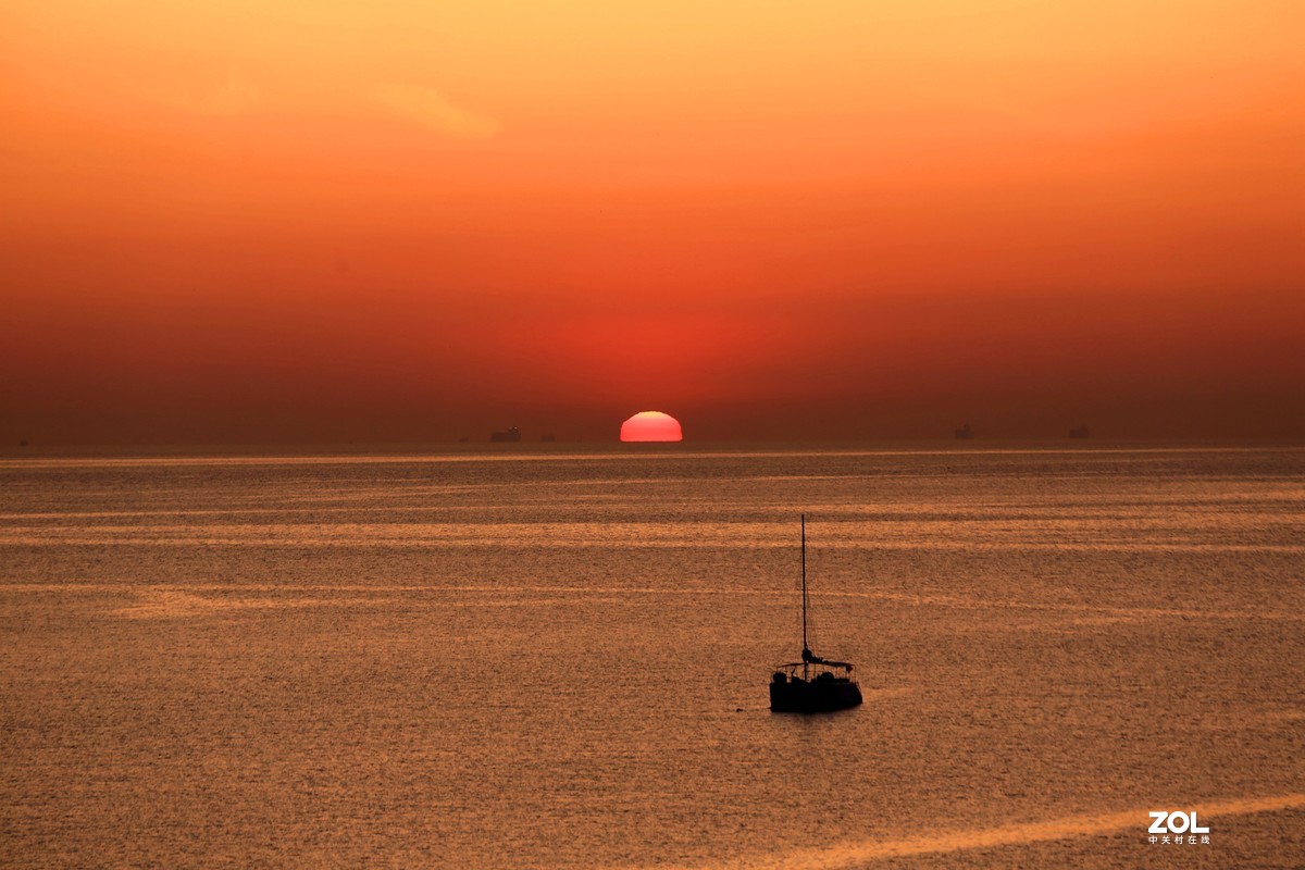 北戴河海上日出