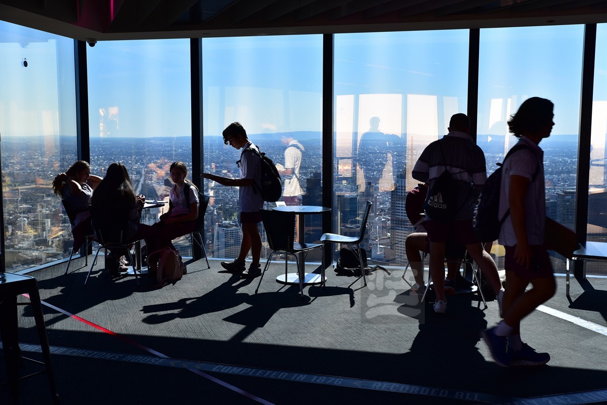 墨尔本尤里卡大厦俯瞰——澳洲印象