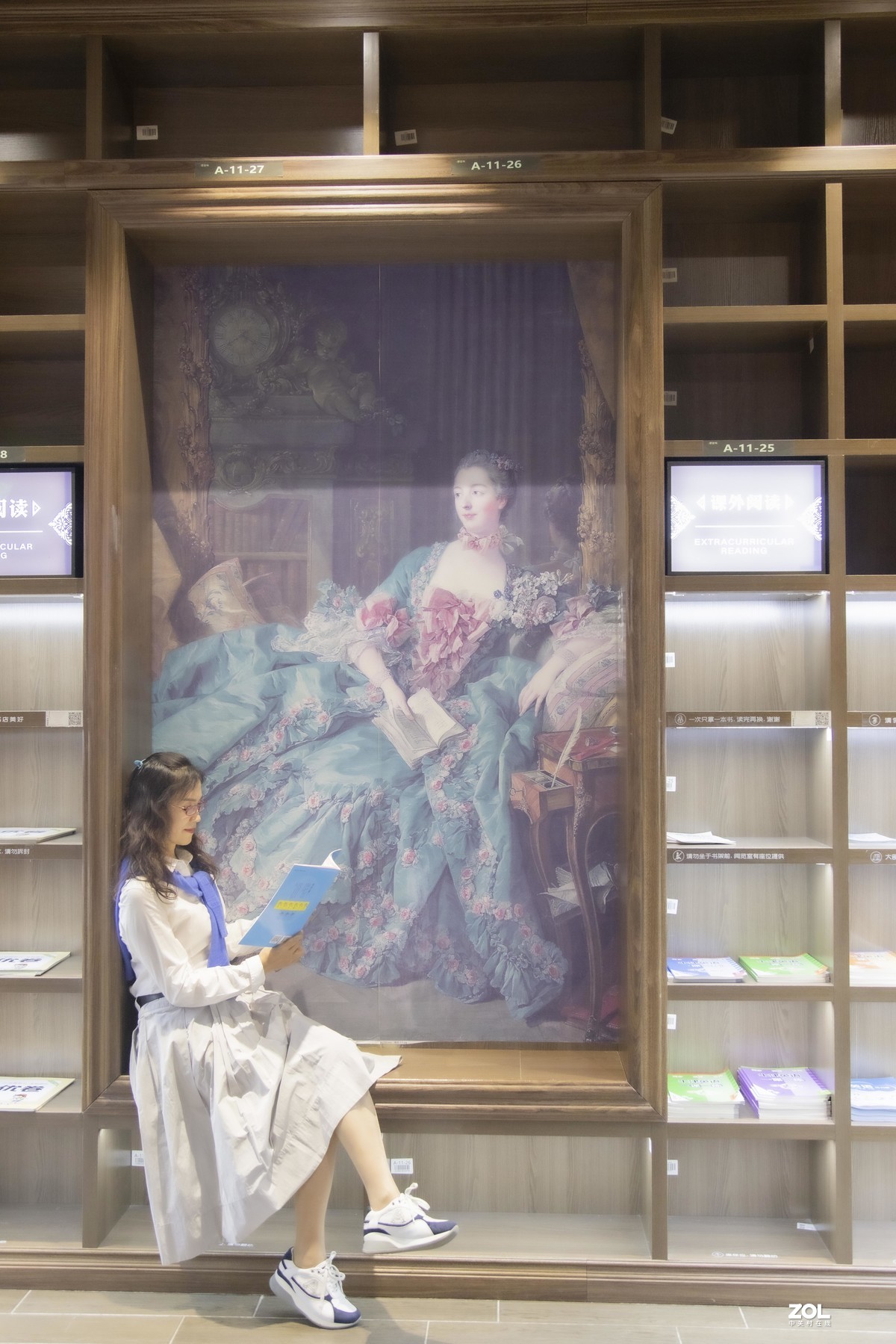 孜孜不倦的莘莘学子