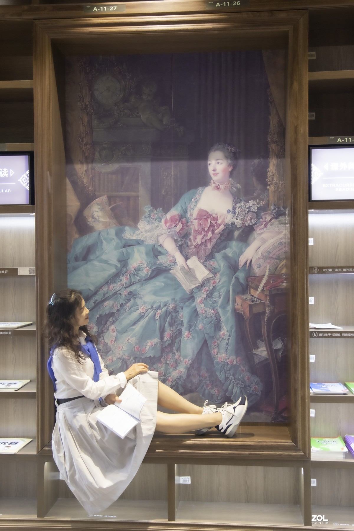 孜孜不倦的莘莘学子