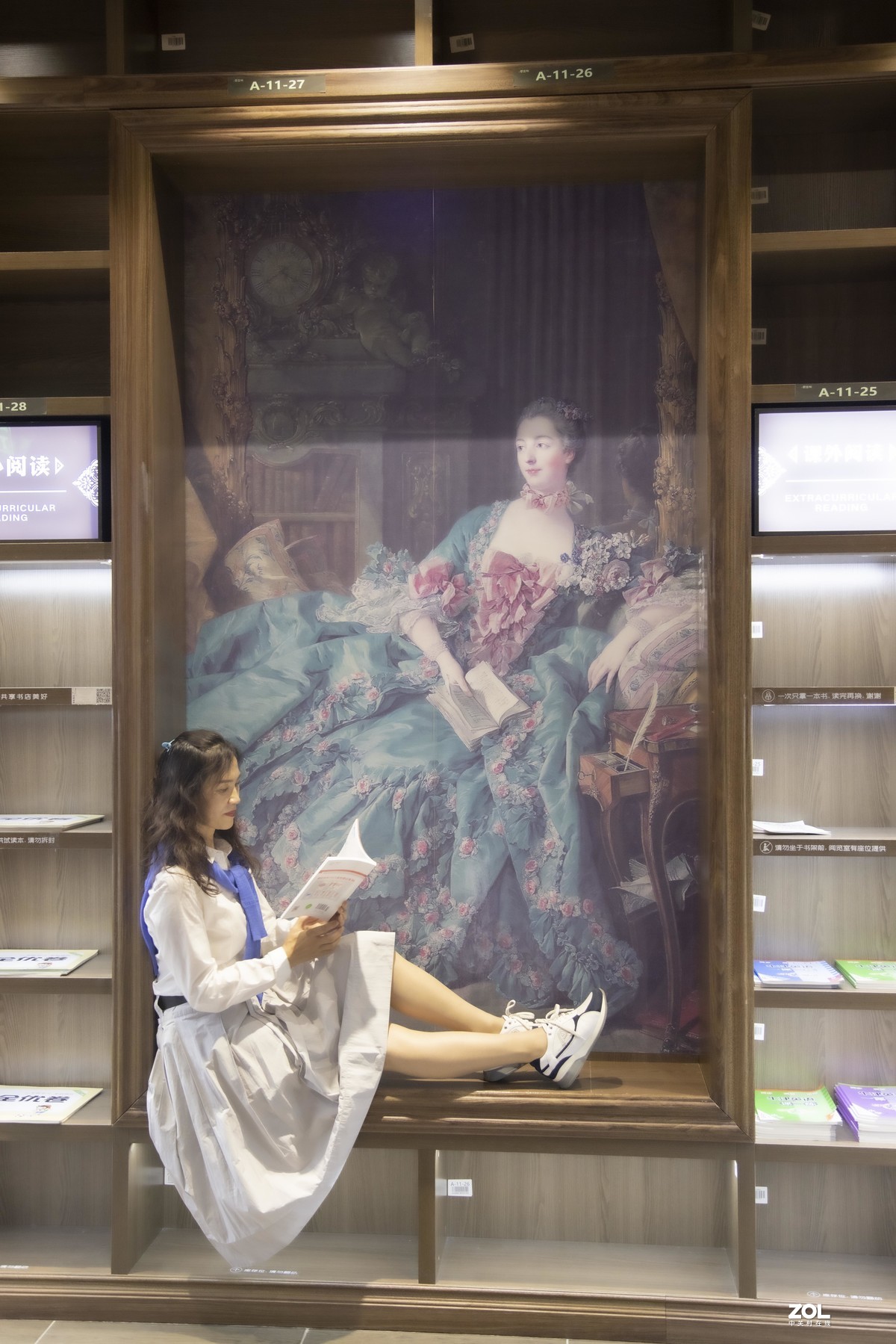 孜孜不倦的莘莘学子