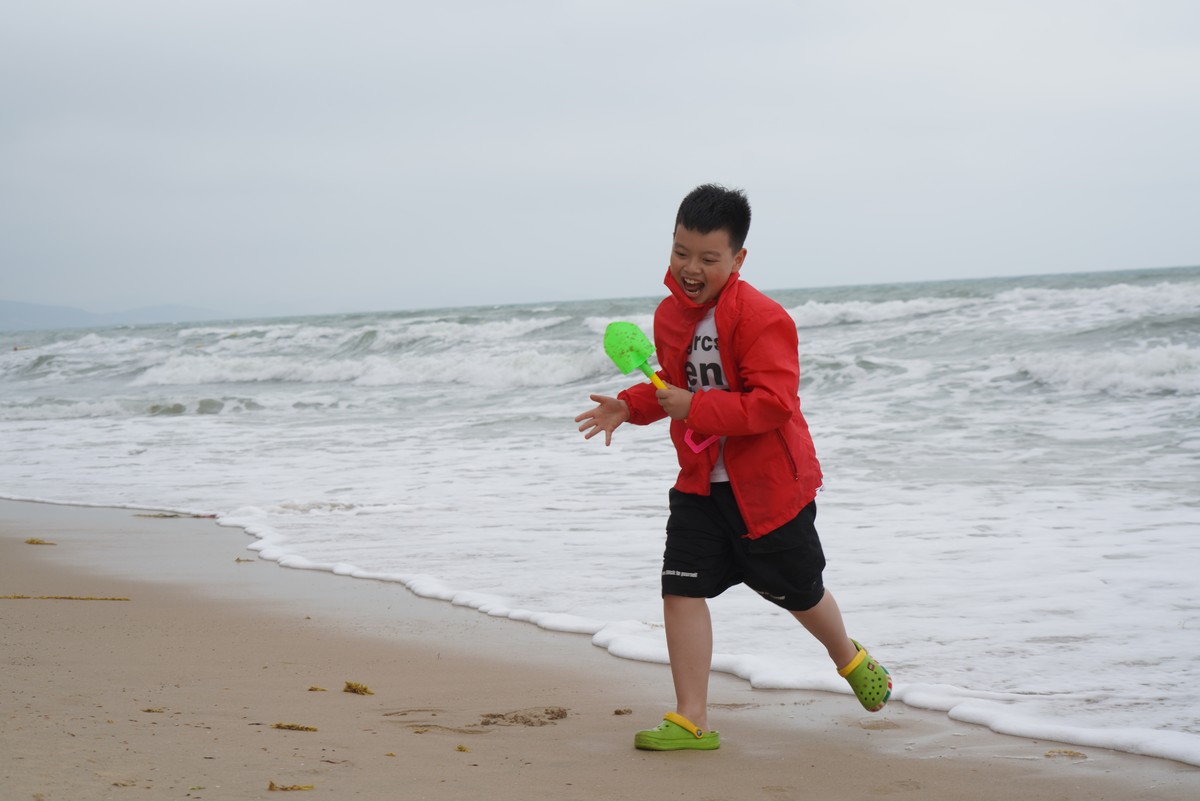 海滩童趣