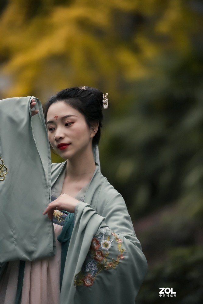 古风汉服人像 尼康D850+ 尼康AF-S 尼克尔 70-200mm f/2.8G ED VR II