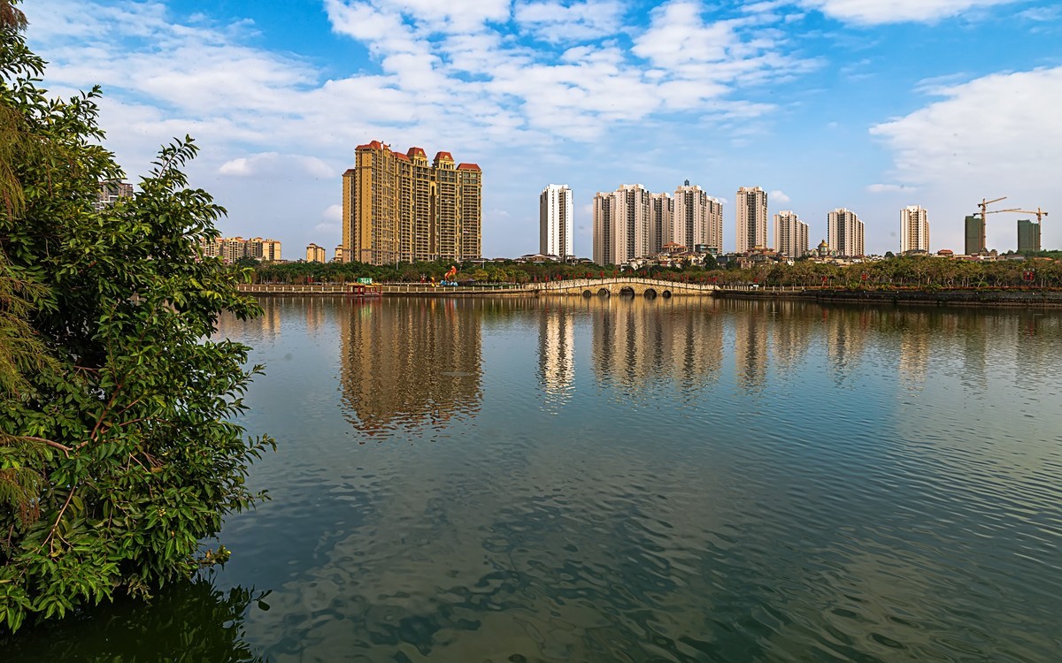 广东阳江鸳鸯湖公园