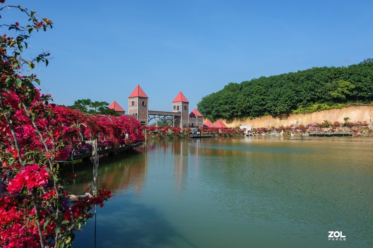 繁花似锦粤龙山（Capture NX 2软件简单处理）
