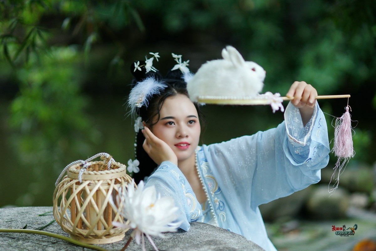 【玉兔小仙女】--成梅