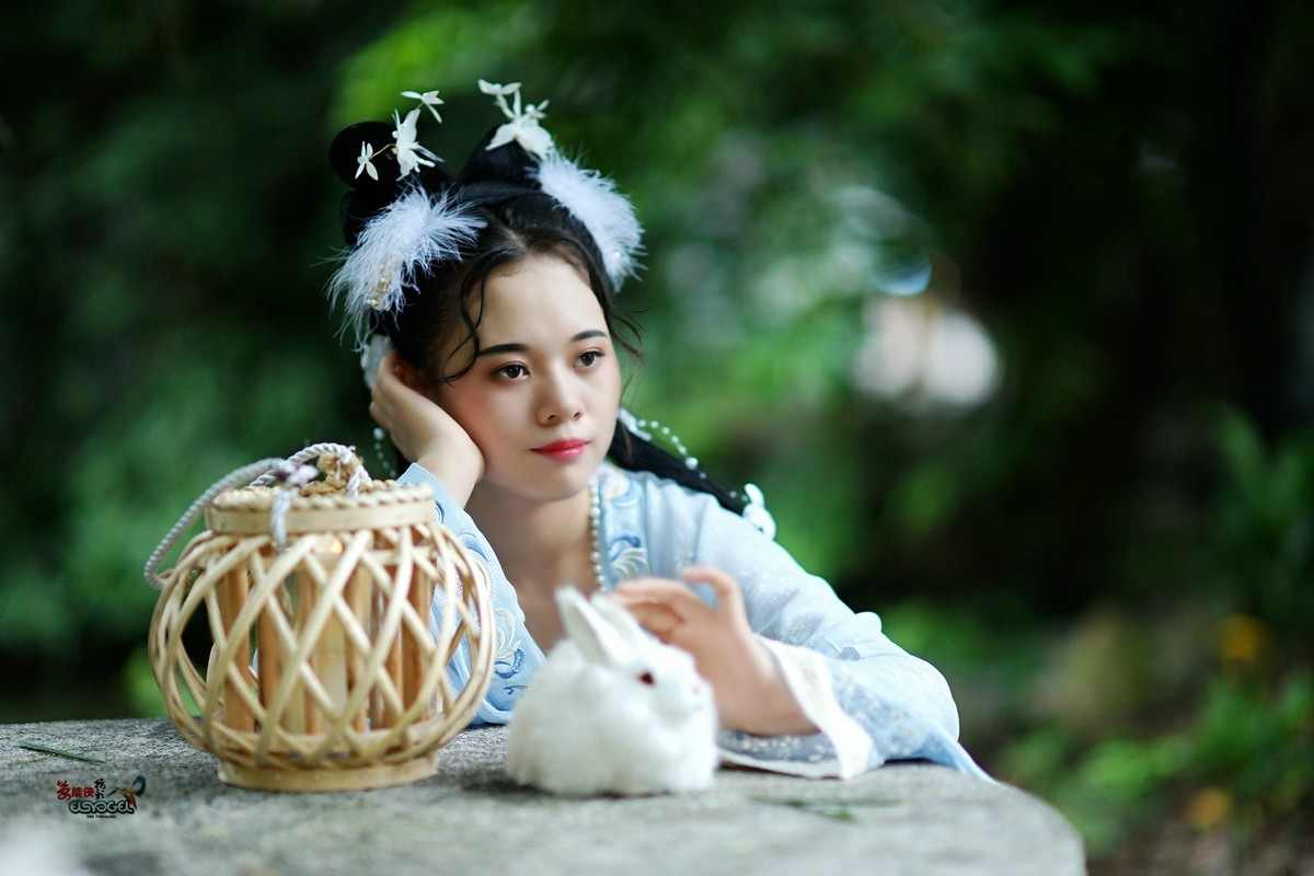 【玉兔小仙女】--成梅