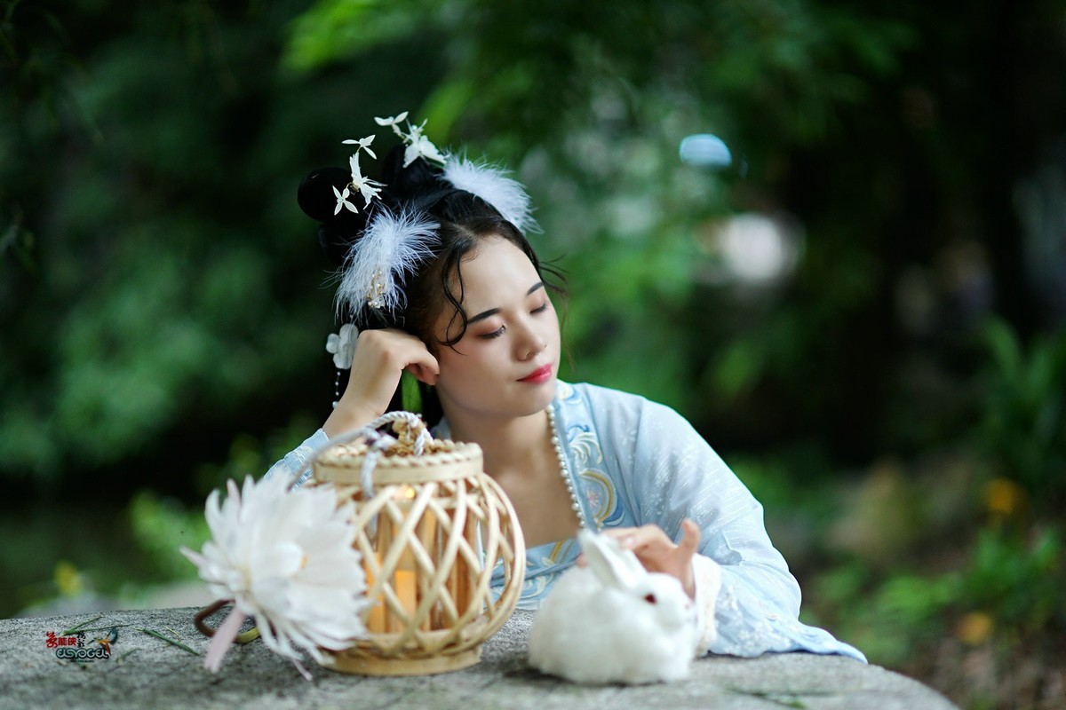 【玉兔小仙女】--成梅