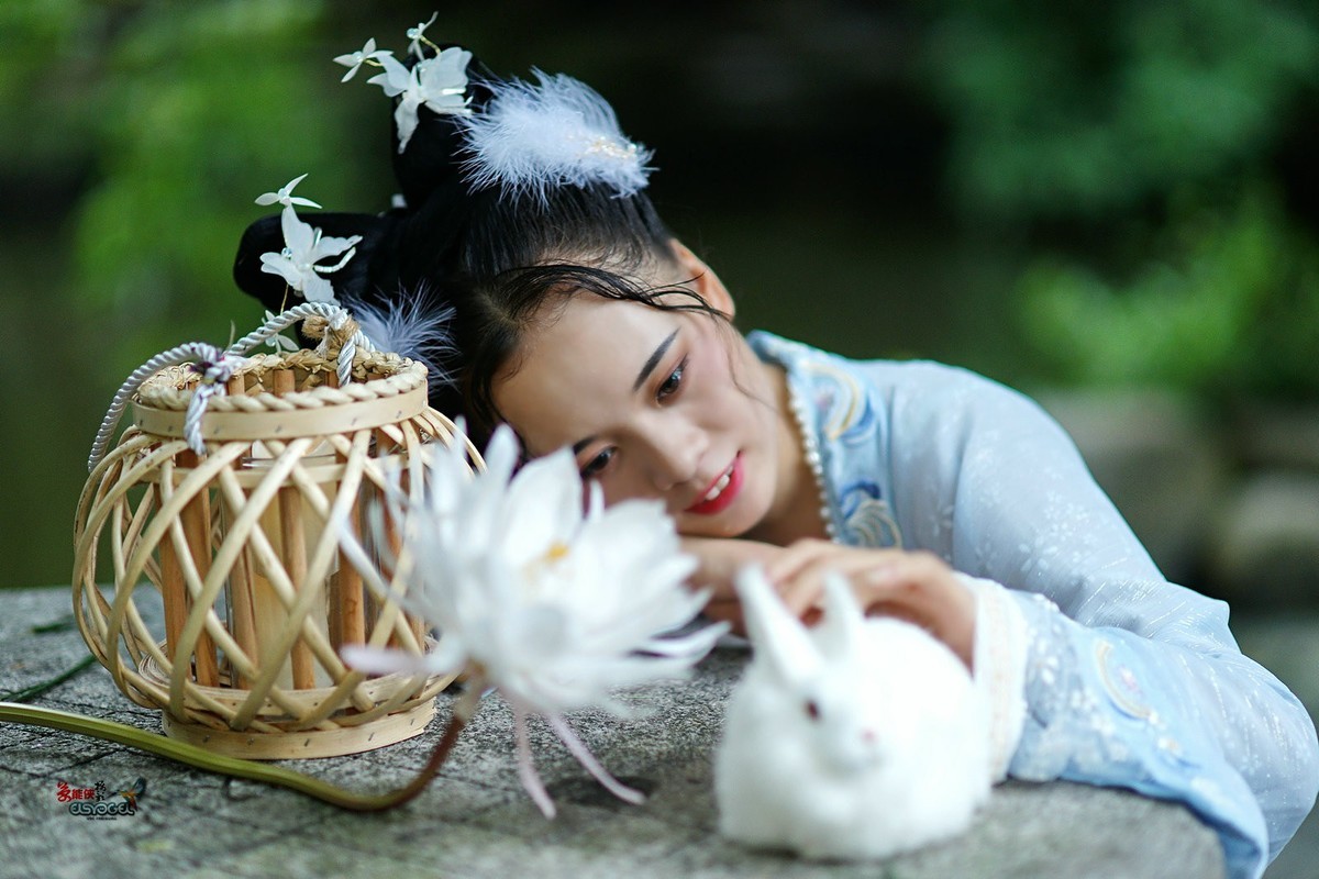 【玉兔小仙女】--成梅