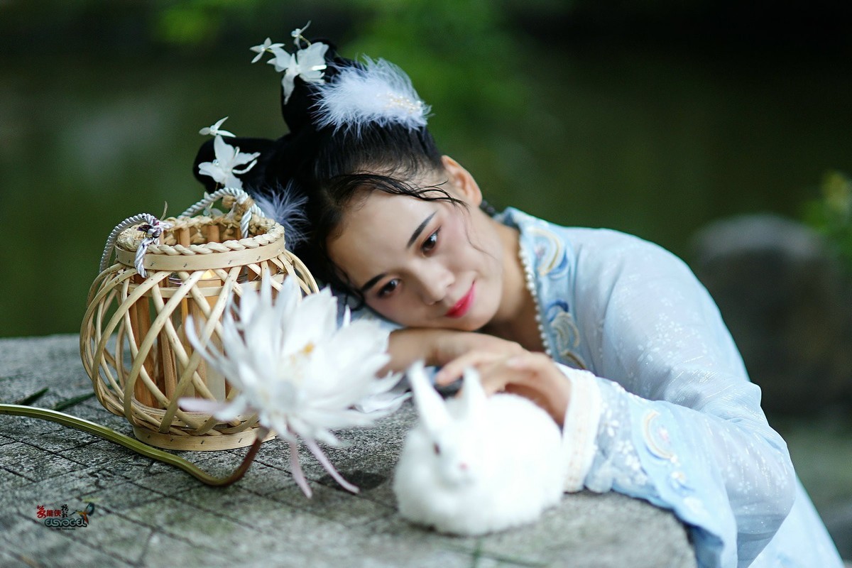 【玉兔小仙女】--成梅